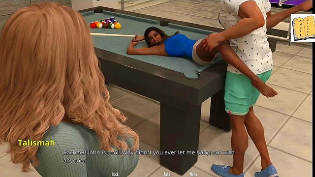 Blonde Teen Racheal Seduces John With Big Tits And Ass In 3D Hentai Fantasy