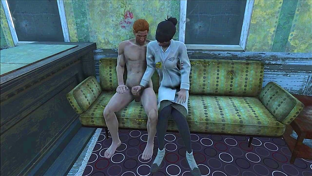 Horny Fallout 4 Prostitutes Get Fucked Hard In Anime Style Action