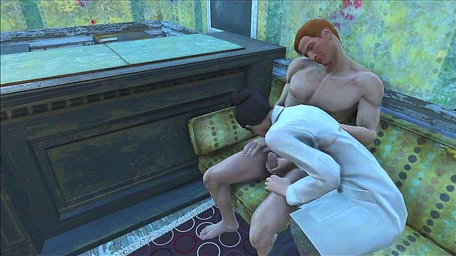Horny Fallout 4 Prostitutes Get Fucked Hard In Anime Style Action