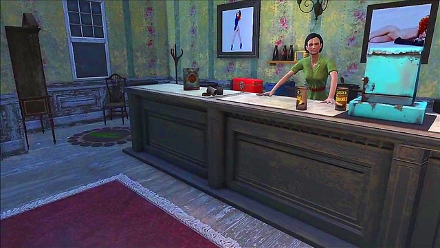 Horny Fallout 4 Prostitutes Get Fucked Hard In Anime Style Action