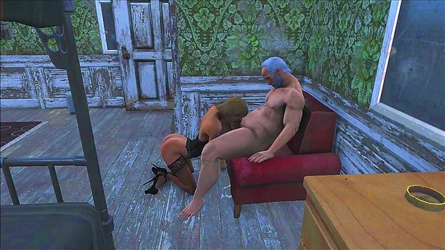 Horny Fallout 4 Prostitutes Get Fucked Hard In Anime Style Action