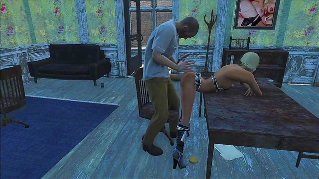 Horny Fallout 4 Prostitutes Get Fucked Hard In Anime Style Action