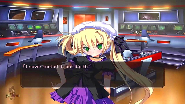 Blonde Anime GF Turns into Horny President for Alien Sex Games