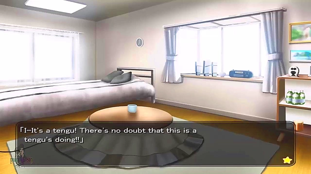 Blonde Anime GF Turns into Horny President for Alien Sex Games