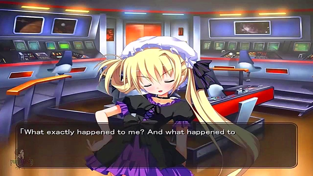 Blonde Anime GF Turns into Horny President for Alien Sex Games