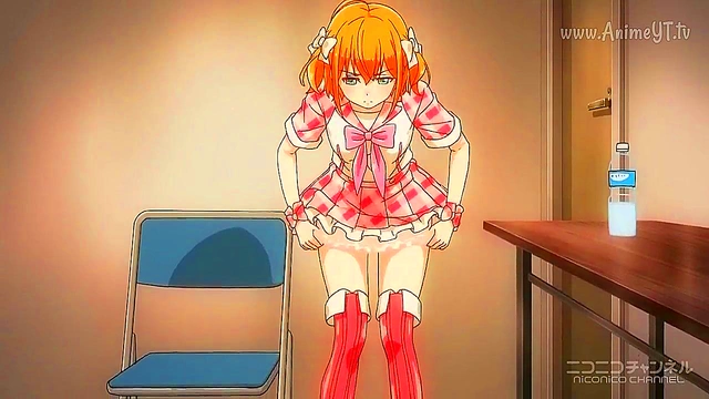 Hentai Anime Babe Teases in Sexy Panties for naughty Fun