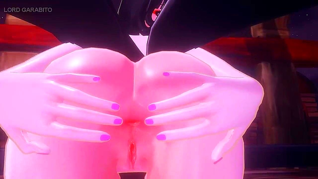 Sexy Teen Gamer Cosplays Hot Monster Girl Action On Island Anime