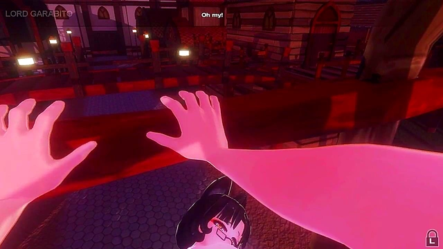 Sexy Teen Gamer Cosplays Hot Monster Girl Action On Island Anime