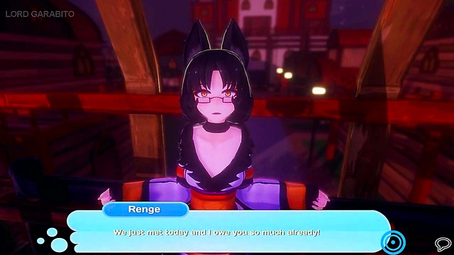 Sexy Teen Gamer Cosplays Hot Monster Girl Action On Island Anime