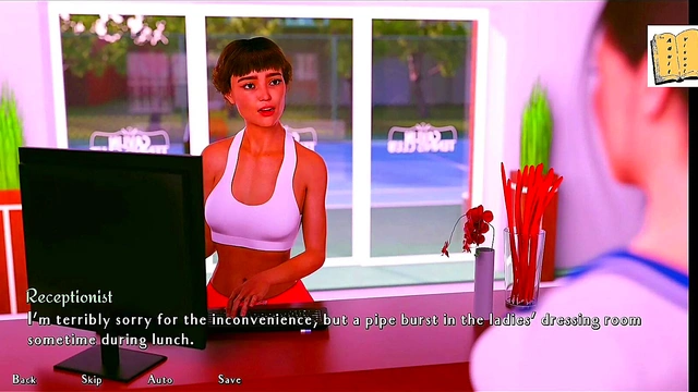 Big-Ass Brunette Takes Charge In Erotic 3D Hentai Visual Novel Adventure