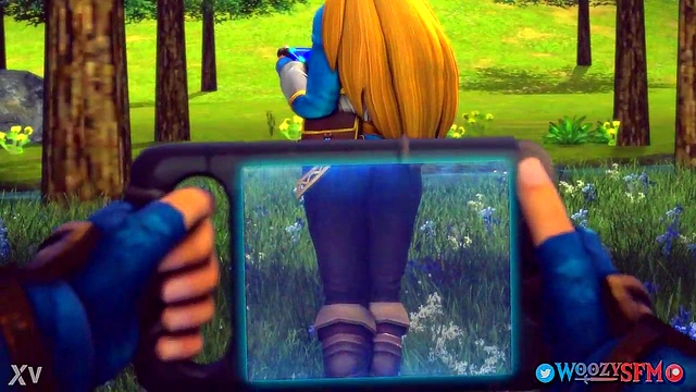 Cute Zelda Reveals All With X-Ray Magic In Sultry SFM Adventure