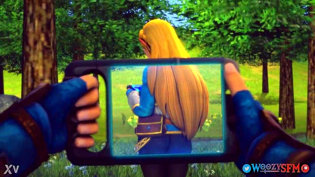 Cute Zelda Reveals All With X-Ray Magic In Sultry SFM Adventure