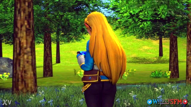 Cute Zelda Reveals All With X-Ray Magic In Sultry SFM Adventure
