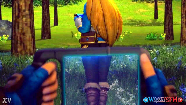 Cute Zelda Reveals All With X-Ray Magic In Sultry SFM Adventure