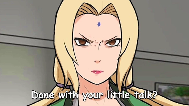Tsunade's Wild Hentai Threesome With Naruto Girls Ends In BDSM Doggy Style Creampie
