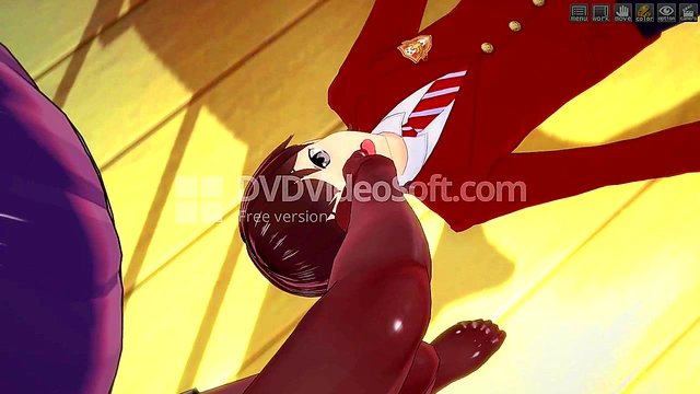 Hentai Fetish Fun – Submissive Student Licks Teacher's Feet For Femdom Pleasure