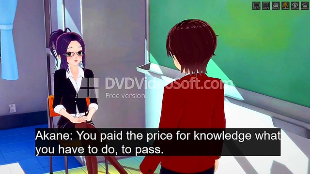 Hentai Fetish Fun – Submissive Student Licks Teacher's Feet For Femdom Pleasure