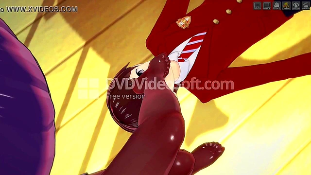 Hentai Fetish Fun – Submissive Student Licks Teacher's Feet For Femdom Pleasure