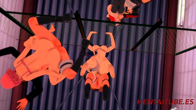 Naruto Hentai Orgy – Sakura, Hinata, Sarada, Kiba, Naruto & Boruto Fuck & Cum Together