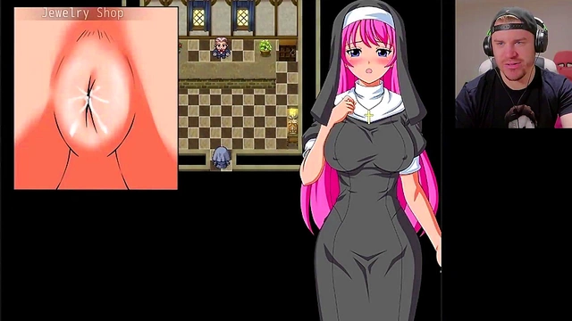 Horny Nun Gets Humiliated By Wealthy Pervert in The Promised Rosary Hentai