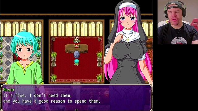 Horny Nun Gets Humiliated By Wealthy Pervert in The Promised Rosary Hentai