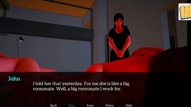 Teen Step-Siblings Explore Forbidden Desire in Cartoon Ecchi Adventure