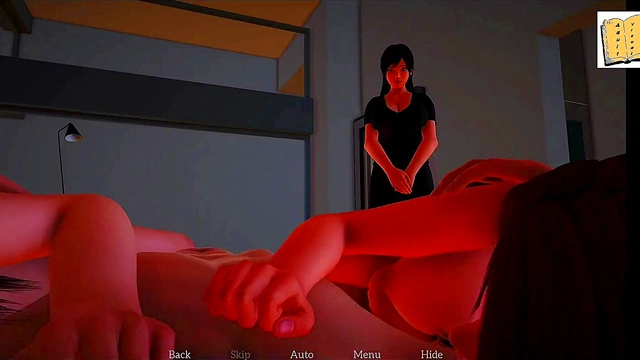 Teen Step-Siblings Explore Forbidden Desire in Cartoon Ecchi Adventure