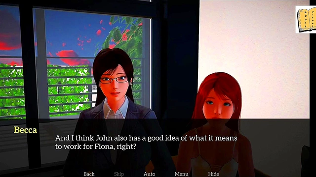 Teen Step-Siblings Explore Forbidden Desire in Cartoon Ecchi Adventure