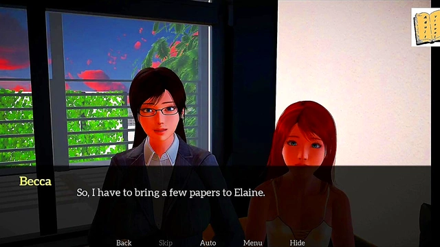 Teen Step-Siblings Explore Forbidden Desire in Cartoon Ecchi Adventure