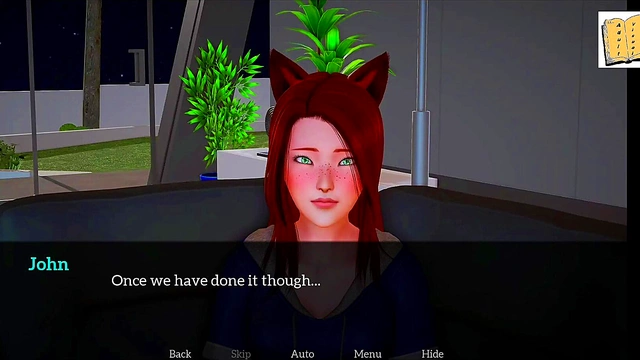 Teen Step-Siblings Explore Forbidden Desire in Cartoon Ecchi Adventure