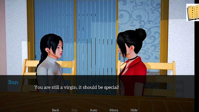 Erotic 3D Hentai Visual Novel – My New Family Sex Game Walkthrough