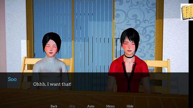 Erotic 3D Hentai Visual Novel – My New Family Sex Game Walkthrough