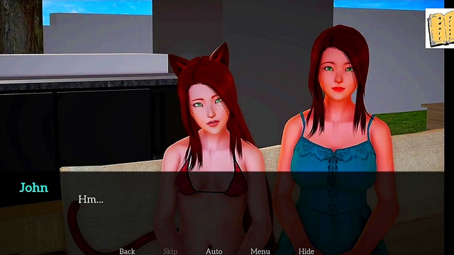 Erotic 3D Hentai Visual Novel – My New Family Sex Game Walkthrough