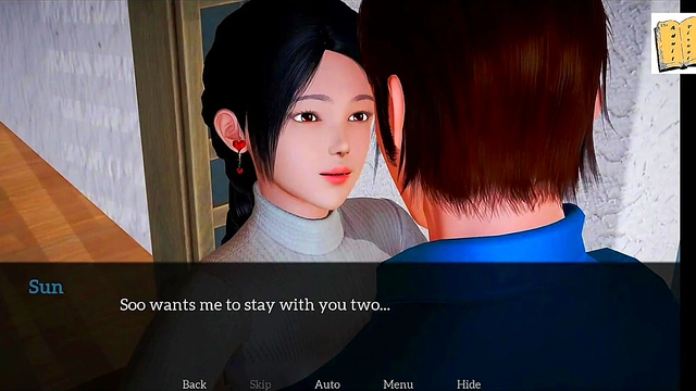 Erotic 3D Hentai Visual Novel – My New Family Sex Game Walkthrough