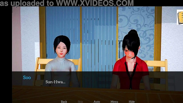 Erotic 3D Hentai Visual Novel – My New Family Sex Game Walkthrough