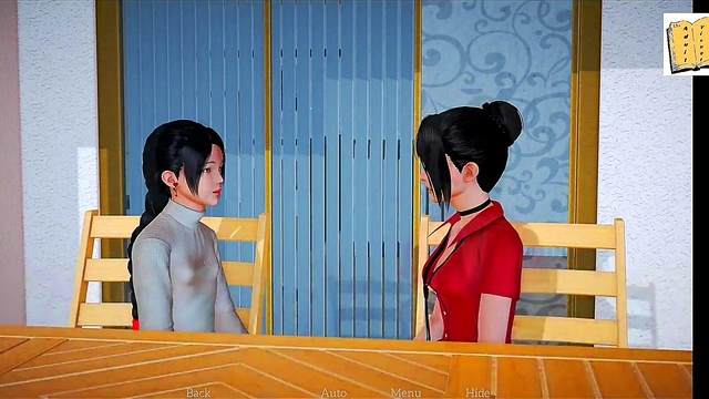 Erotic 3D Hentai Visual Novel – My New Family Sex Game Walkthrough