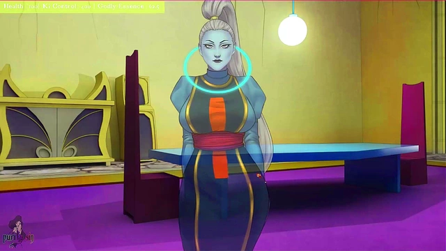 Blonde Bulma & Redhead Angel Meet for Dragon Ball Anime Action