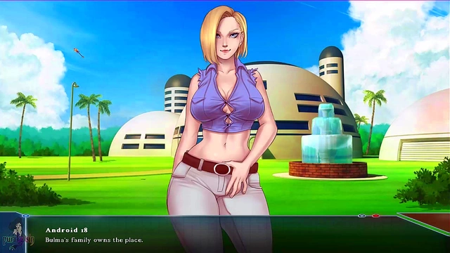 Blonde Bulma & Redhead Angel Meet for Dragon Ball Anime Action