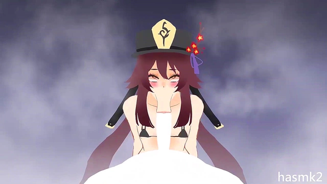 Hentailing Hu Tao – Anime Goddess Gives Mind-Blowing Blowjob