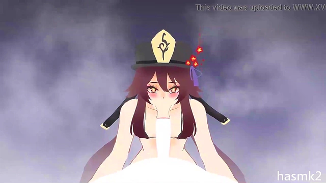 Hentailing Hu Tao – Anime Goddess Gives Mind-Blowing Blowjob