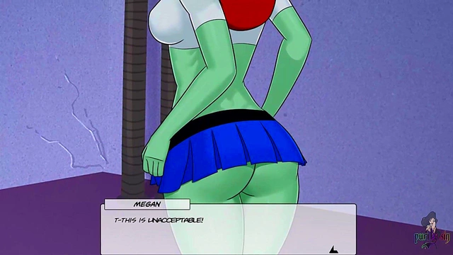 Raven Fights Back Against Monster Girls in DC Comics Hentai Adventure