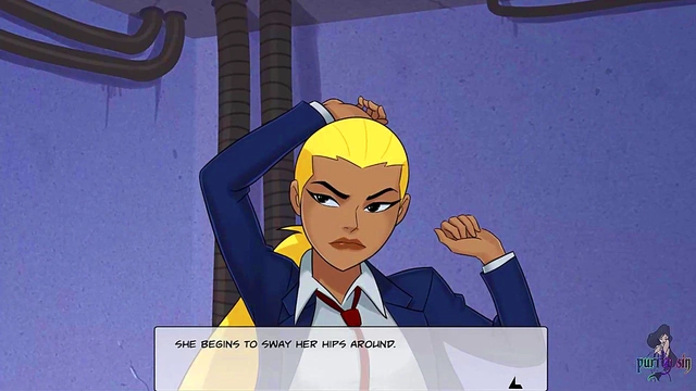 Raven Fights Back Against Monster Girls in DC Comics Hentai Adventure