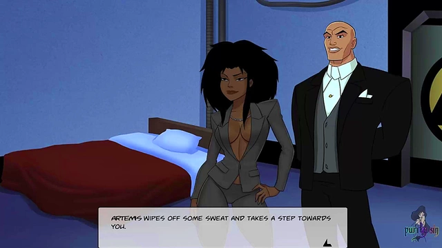 Raven Fights Back Against Monster Girls in DC Comics Hentai Adventure