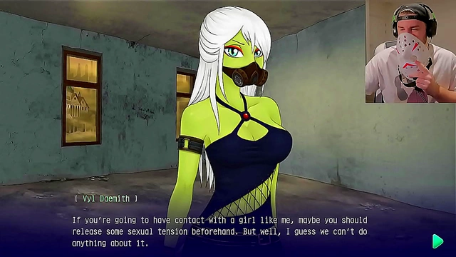 Furry Space Paws Learns Rough Lessons With Busty Anime Girls