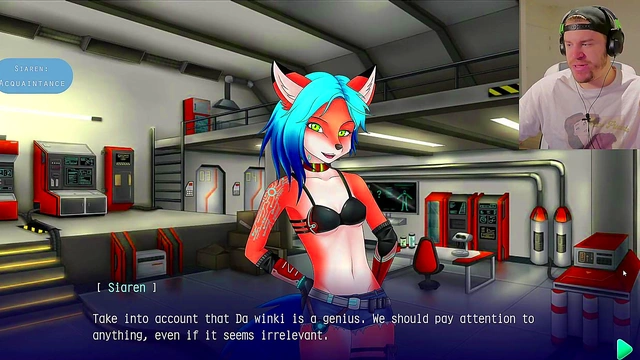 Furry Space Paws Learns Rough Lessons With Busty Anime Girls