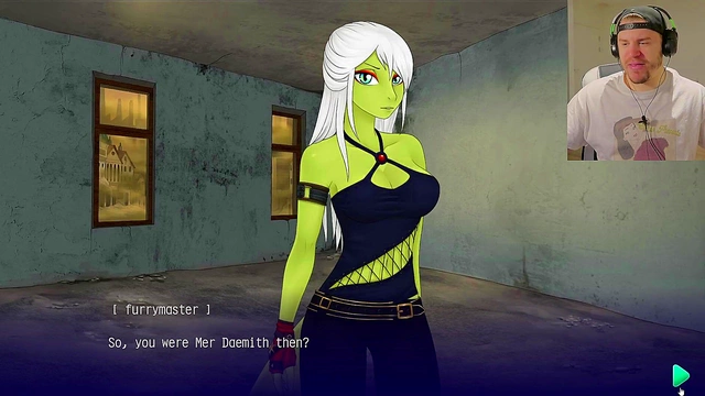 Furry Space Paws Learns Rough Lessons With Busty Anime Girls