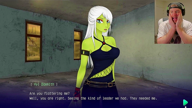 Furry Space Paws Learns Rough Lessons With Busty Anime Girls