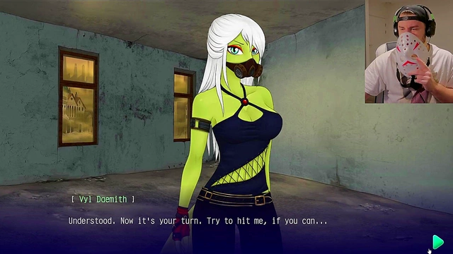 Furry Space Paws Learns Rough Lessons With Busty Anime Girls