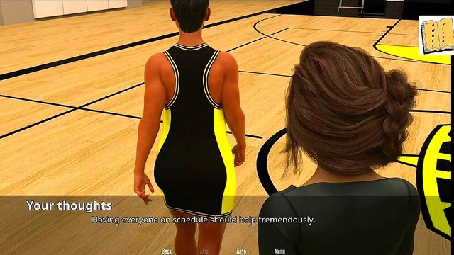 Sexy Brunette Teacher Veronica Tempts Teen Student In WVM Cartoon Adventure