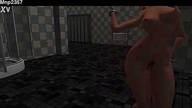 3D Cartoon Chick Shows Off Bouncy Boobs In Hot Hentai Action